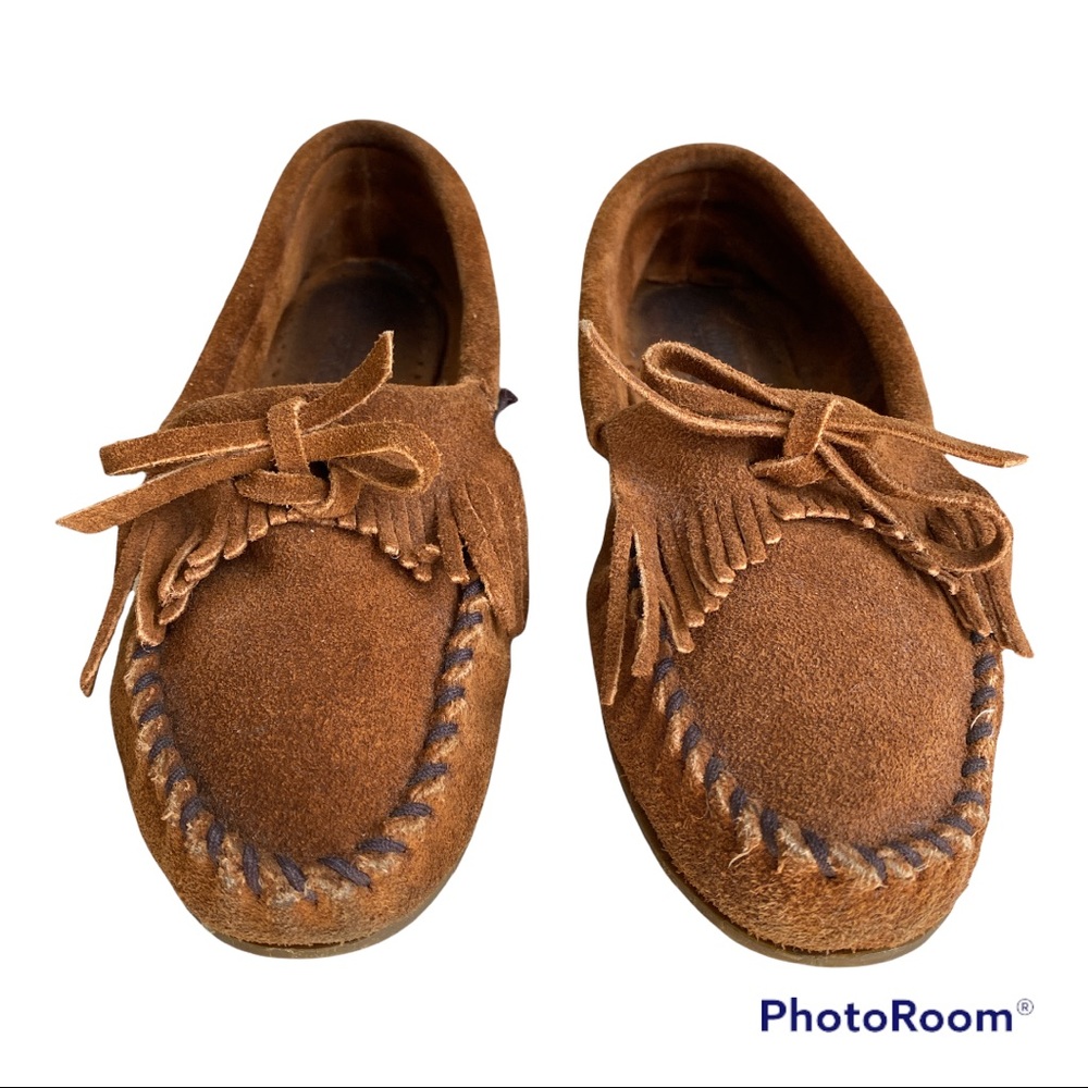 Minnetonka Moccasins (brown suede)